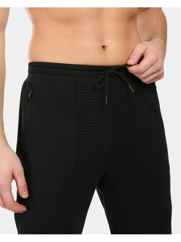 Kilpi Férfi pamut melegítőnadrág Kilpi MONTIEL-M Fekete