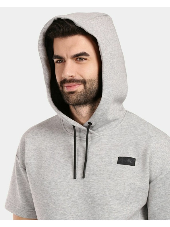 Kilpi Férfi kapucnis pulóver Kilpi DIAN-M Világos szürke