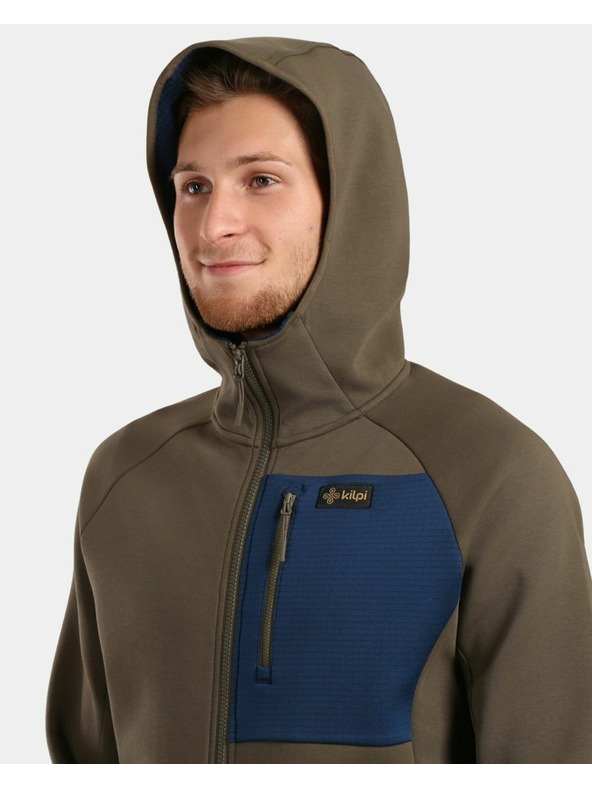 Kilpi Férfi pamut pulóver Kilpi BALU-M Khaki