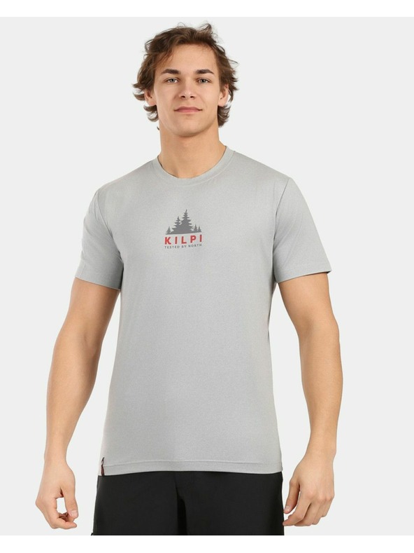Kilpi Férfi outdoor póló Kilpi LISMAIN-M Világosszürke