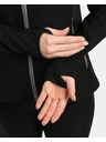 Kilpi Női membrán nélküli softshell futó kabát Kilpi BALEO-W Fekete