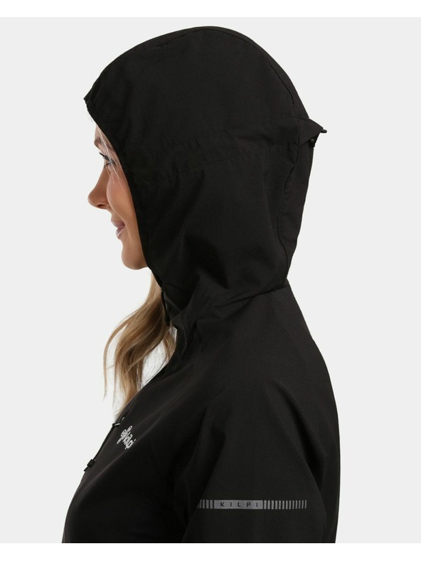 Kilpi Női membrán nélküli softshell futó kabát Kilpi BALEO-W Fekete