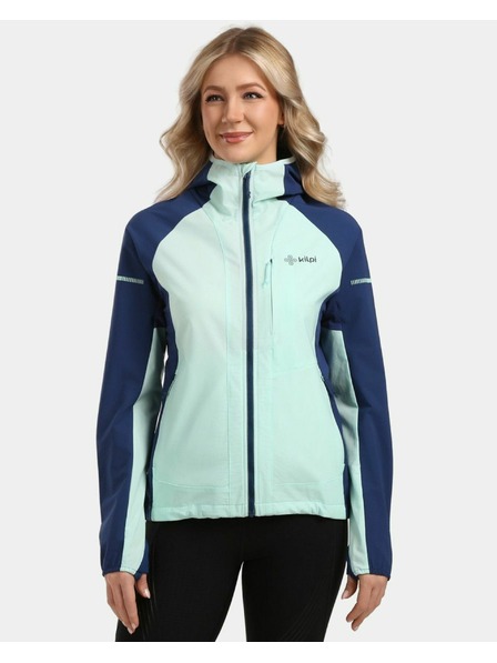 Kilpi Női membrán nélküli softshell futó kabát Kilpi BALEO-W Mentol