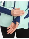 Kilpi Női membrán nélküli softshell futó kabát Kilpi BALEO-W Mentol