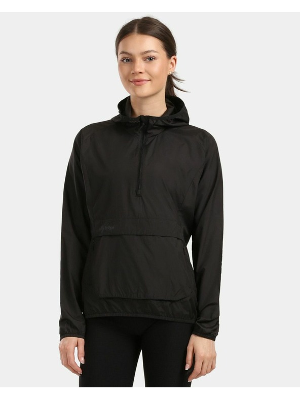 Kilpi Női szélálló futó kabát Kilpi ANORI-W Fekete