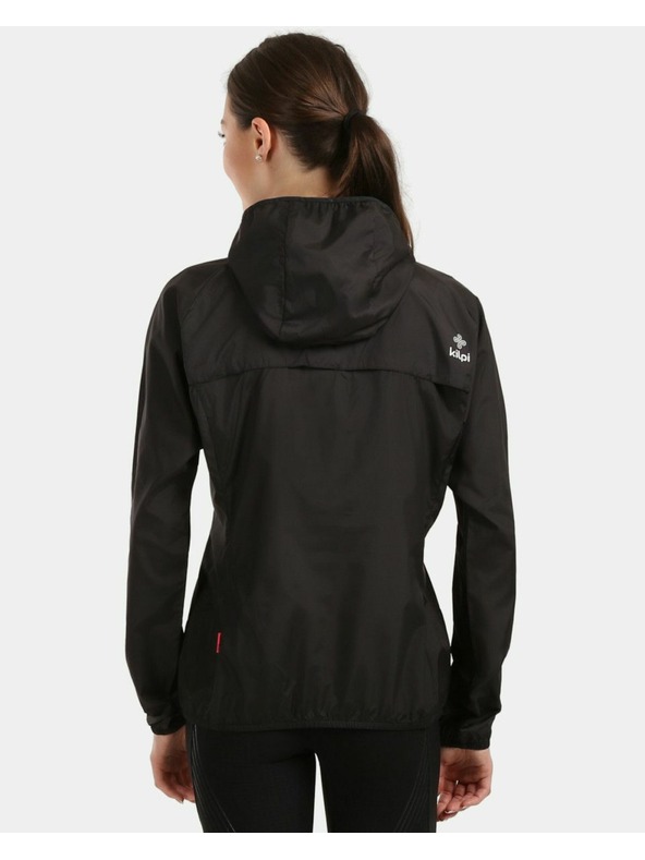 Kilpi Női szélálló futó kabát Kilpi ANORI-W Fekete