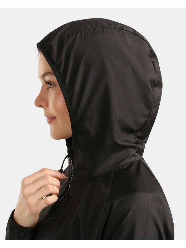 Kilpi Női szélálló futó kabát Kilpi ANORI-W Fekete