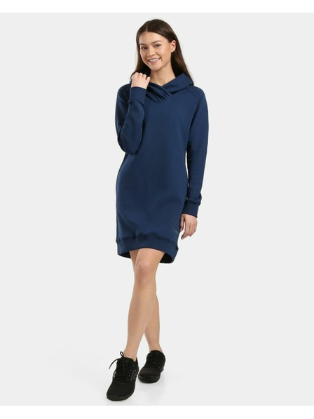 Kilpi Női hosszú kapucnis pulóver Kilpi HEYDEN-W Sötét kék