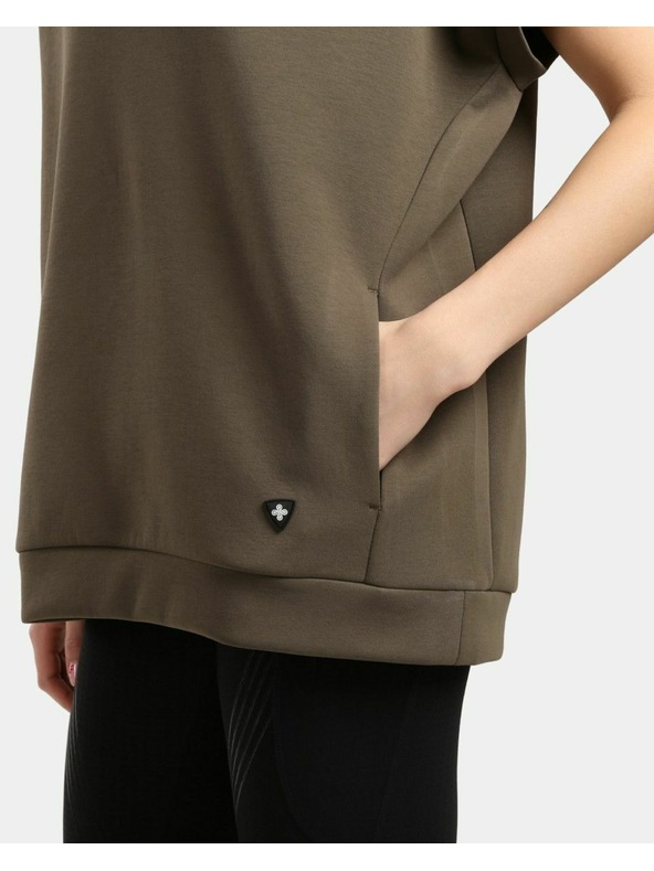 Kilpi Női kapucnis pulóver Kilpi DIAN-W Khaki