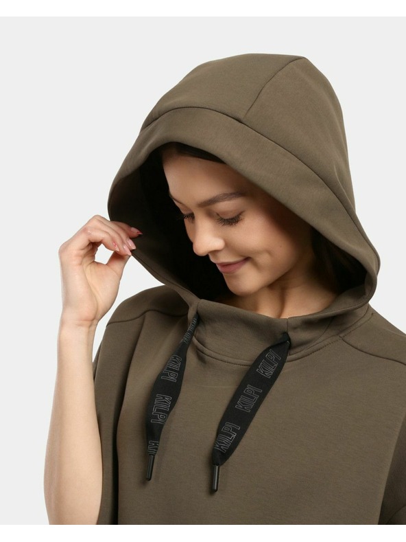 Kilpi Női kapucnis pulóver Kilpi DIAN-W Khaki