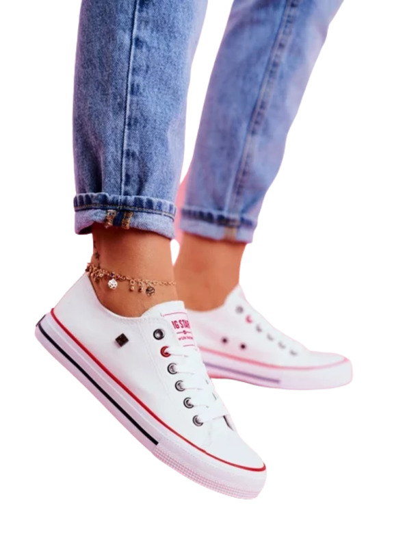 BIG STAR SHOES Legendás női tornacipők Big Star – fehér