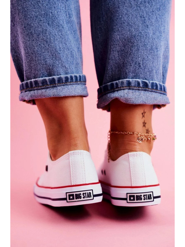 BIG STAR SHOES Legendás női tornacipők Big Star – fehér
