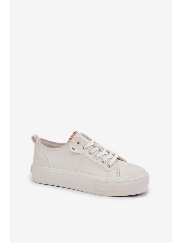 BIG STAR SHOES Női tornacipők platformon Big Star – világos bézs