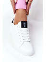 BIG STAR SHOES Női divatos tornacipők Big Star – fehér/fekete