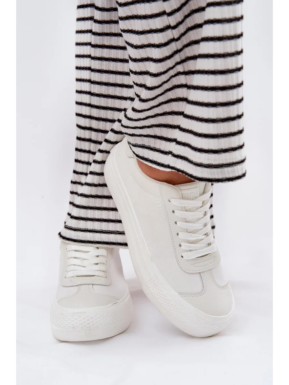 BIG STAR SHOES Női tornacipők platformon Big Star – fehér