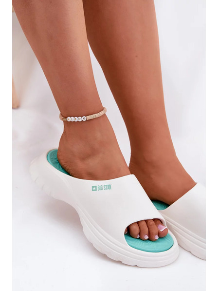 BIG STAR SHOES Női habpapucs Big Star – fehér