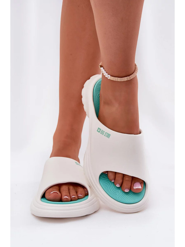 BIG STAR SHOES Női habpapucs Big Star – fehér