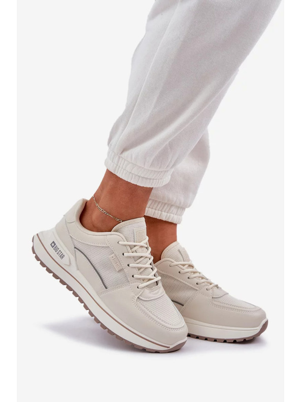 BIG STAR SHOES Női tornacipők Big Star – világos bézs