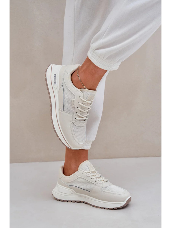 BIG STAR SHOES Női tornacipők Big Star – világos bézs