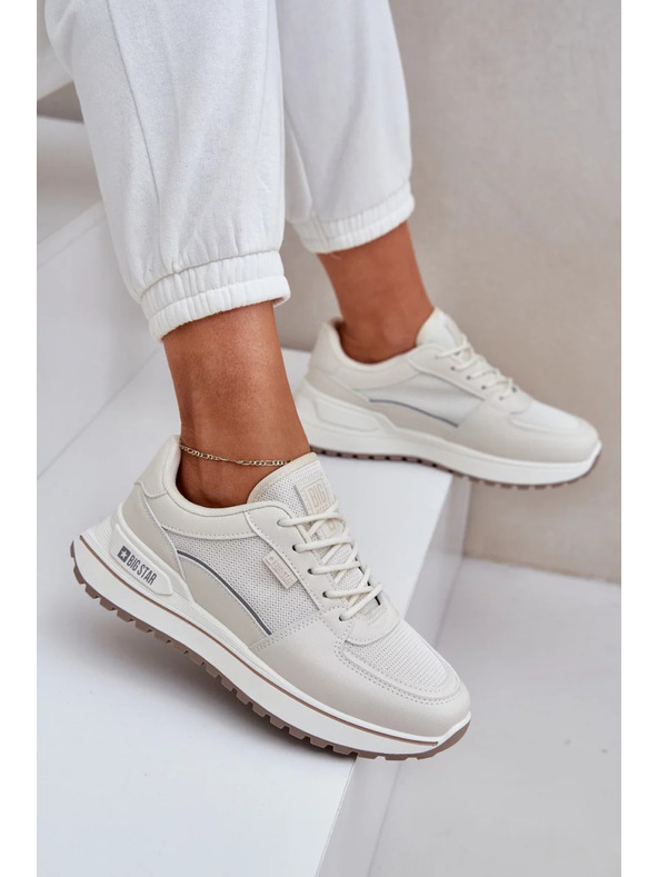 BIG STAR SHOES Női tornacipők Big Star – világos bézs