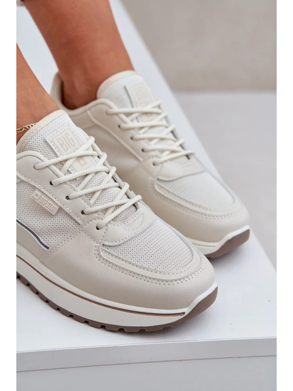 BIG STAR SHOES Női tornacipők Big Star – világos bézs