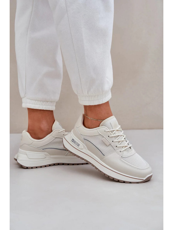 BIG STAR SHOES Női tornacipők Big Star – világos bézs