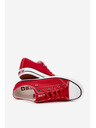 BIG STAR SHOES Férfi alacsony tornacipők Big Star – piros