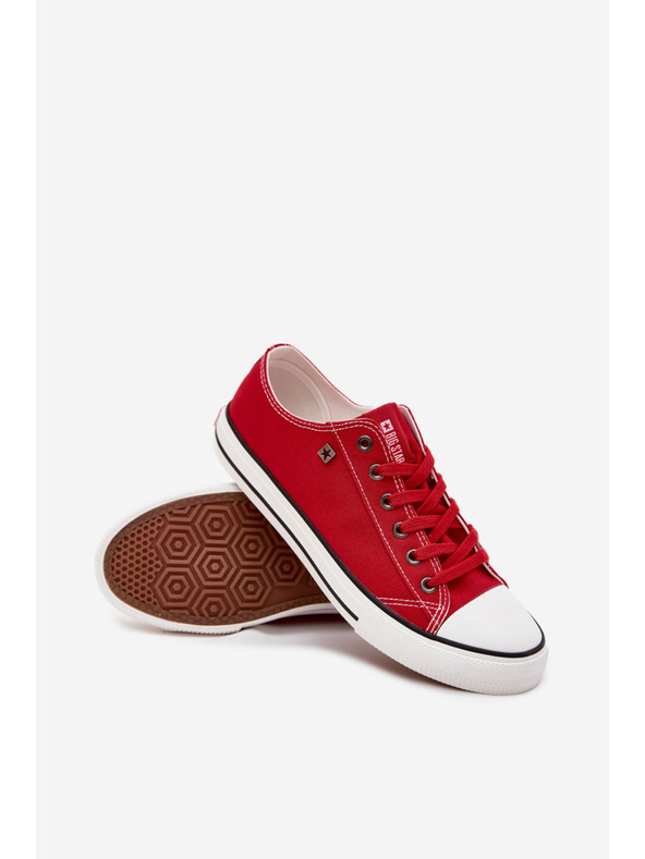BIG STAR SHOES Férfi alacsony tornacipők Big Star – piros