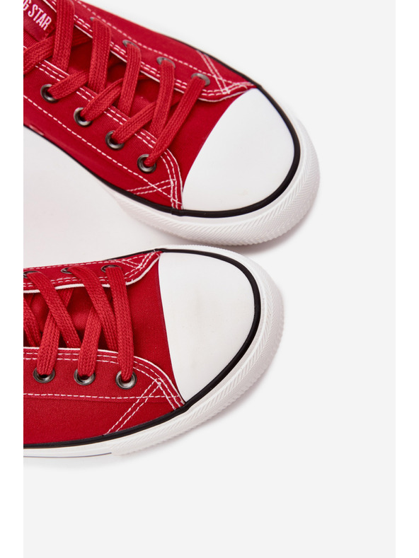 BIG STAR SHOES Férfi alacsony tornacipők Big Star – piros