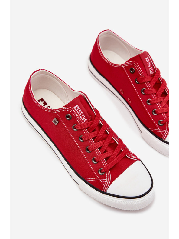 BIG STAR SHOES Férfi alacsony tornacipők Big Star – piros