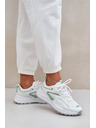BIG STAR SHOES Női sportcipők Big Star HI-POLY SYSTEM – fehér/menta