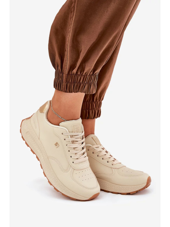 BIG STAR SHOES Női sportcipők Big Star HI-POLY SYSTEM – bézs