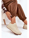 BIG STAR SHOES Női sportcipők Big Star HI-POLY SYSTEM – bézs