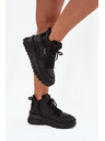 BIG STAR SHOES Női sportcipők platformon Big Star – fekete