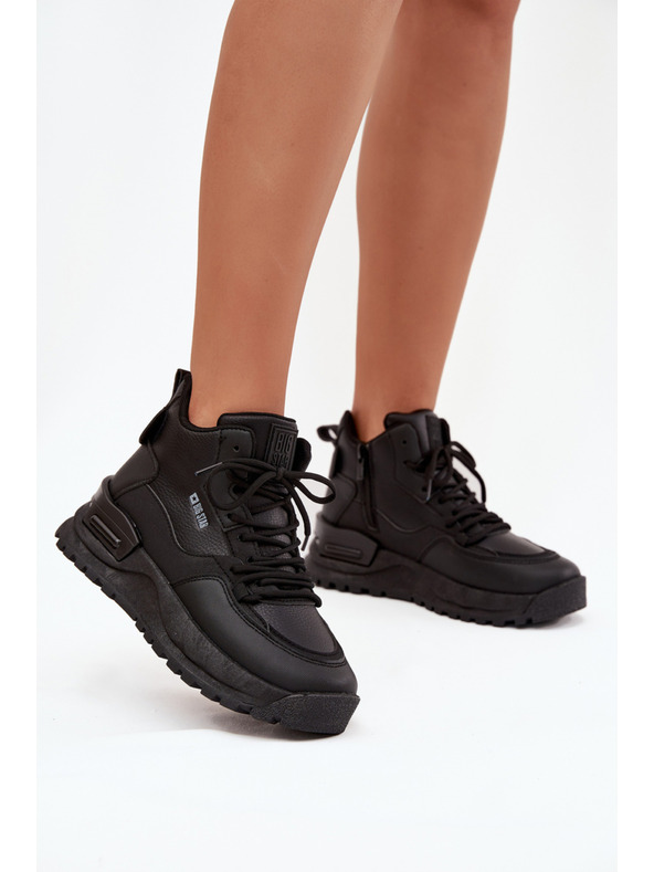 BIG STAR SHOES Női sportcipők platformon Big Star – fekete