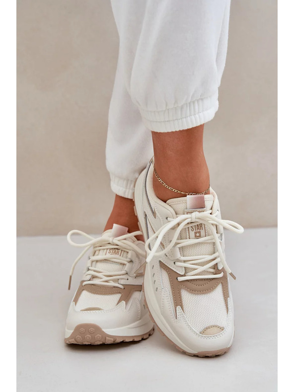 BIG STAR SHOES Női bakancs Big Star HI-POLY SYSTEM – bézs