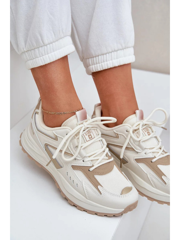 BIG STAR SHOES Női bakancs Big Star HI-POLY SYSTEM – bézs