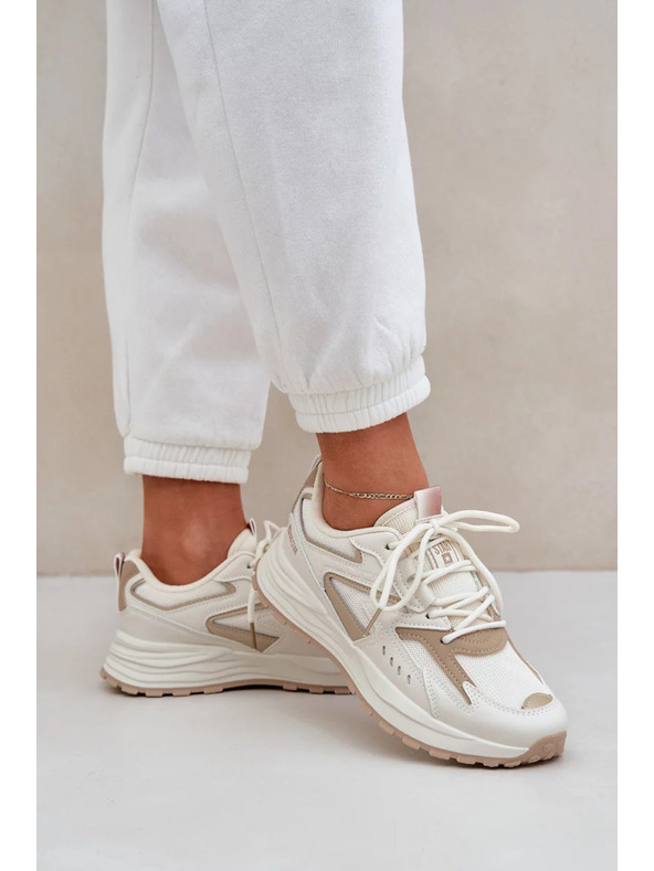 BIG STAR SHOES Női bakancs Big Star HI-POLY SYSTEM – bézs