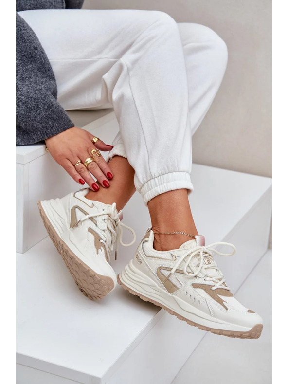 BIG STAR SHOES Női bakancs Big Star HI-POLY SYSTEM – bézs