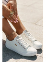BIG STAR SHOES Női ECO bőr tornacipő Big Star – fehér