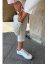 BIG STAR SHOES Női ECO bőr tornacipő Big Star – fehér