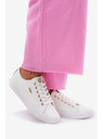 BIG STAR SHOES Női ECO bőr tornacipő Big Star – fehér