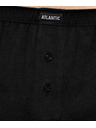 Atlantic 2-PACK hosszabbított fekete boxeralsó