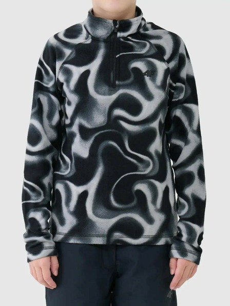 4F Lányok fleece kapucnis pulóver 4F