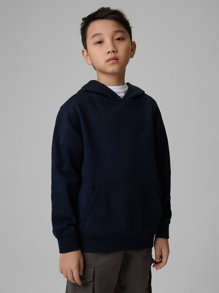 4F Fiúk kapucnis pulóver 4F