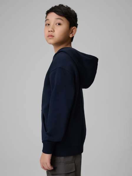 4F Fiúk kapucnis pulóver 4F