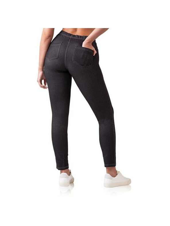 Bellinda RELAX & GO JEANS TREGGINGS - Női treggings - fekete