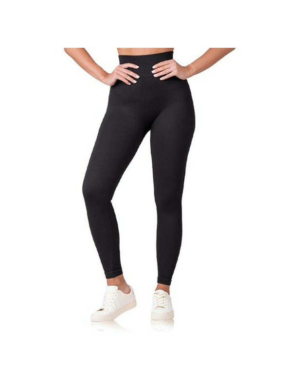 Bellinda RELAX & GO RIB OPTIC LEGGINGS - Női divatos leggings - fekete