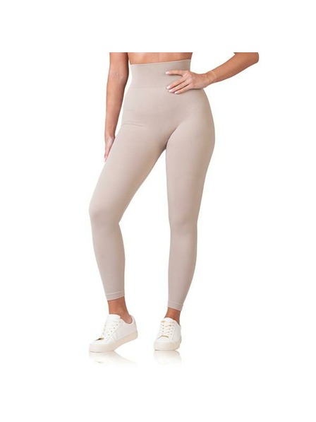 Bellinda RELAX & GO RIB OPTIC LEGGINGS - Női divatos leggings - taupe