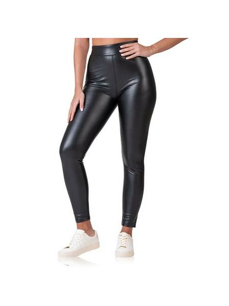 Bellinda RELAX & GO LEATHEROPTIC LEGGINGS - Női bőr hatású leggings - fekete